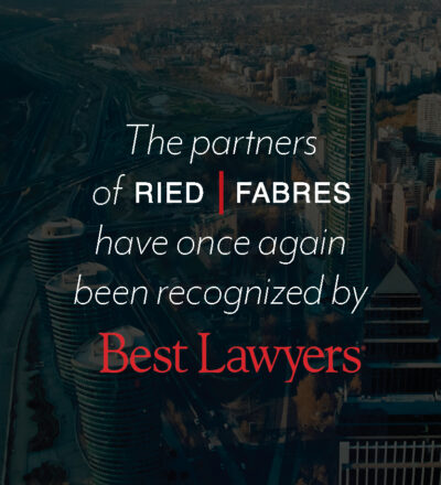 The partners of Ried Fabres Abogados have once again been recognized by the Best Lawyers ranking in the areas of Capital Markets, Banking & Finance, Corporate/M&A, Derivatives, and Insolvency and Reorganization.