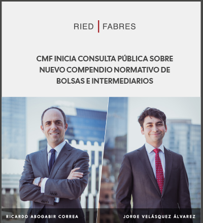 La CMF publicó el 9 de febrero de 2026 un proyecto para crear el Compendio Normativo de Bolsas e Intermediarios, cuyo fin es unificar y ordenar la regulación vigente, eliminar redundancias y dar mayor claridad y coherencia al marco regulatorio, incorporando ajustes para otorgar certeza jurídica. Los comentarios se podrán enviar hasta el 3 de abril de 2026.