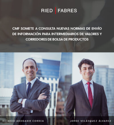 La CMF publicó el 1 de junio de 2026 dos proyectos normativos que establecen nuevas obligaciones de reporte para intermediarios de valores y corredores de bolsa de productos, definiendo la información que deberán remitir periódicamente a la CMF para efectos de supervisión prudencial. Entre otras materias, regulan el envío de información para determinar la clasificación en bloques de volumen de negocios y fiscalizar el cumplimiento de los requisitos de patrimonio, garantías, liquidez y endeudamiento establecidos en la NCG 562.